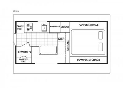 850SC FLOOR PLAN