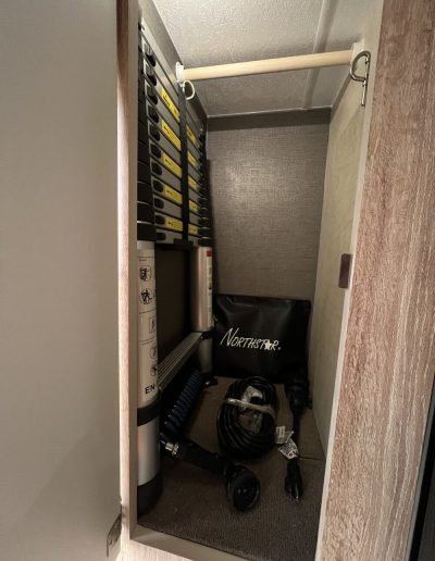 Night Hawk Ladder Storage